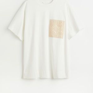 Oversized crew-neck T-shirt